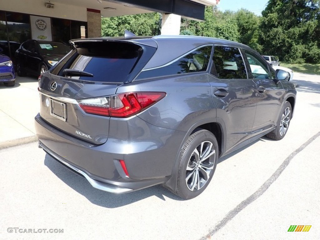 2022 RX 350L - Cloudburst Gray / Black photo #8