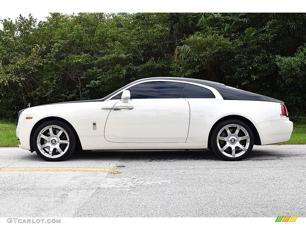 Cornish White 2014 Rolls-Royce Wraith Standard Wraith Model Exterior Photo #145050104