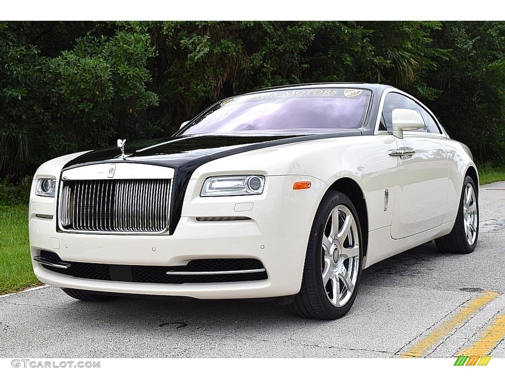 Cornish White 2014 Rolls-Royce Wraith Standard Wraith Model Exterior Photo #145050128