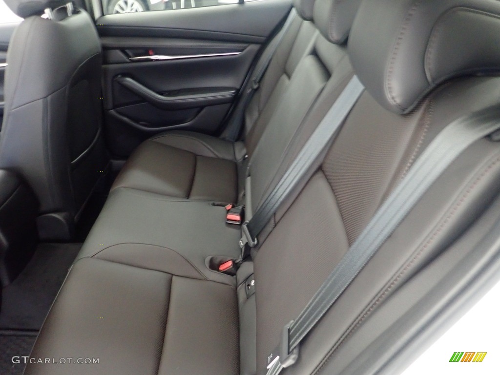 Black Interior 2022 Mazda Mazda3 Premium Sedan Photo #145050200