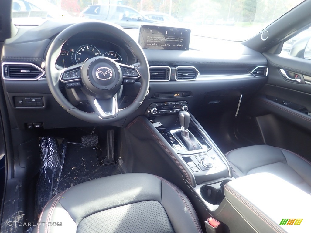 Black Interior 2023 Mazda CX-5 Turbo AWD Photo #145050676