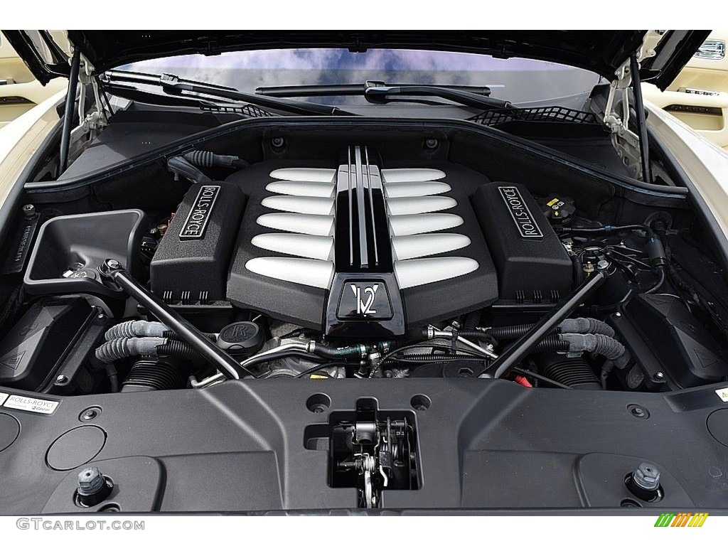 2014 Rolls-Royce Wraith Standard Wraith Model 6.6 Liter Twin Turbocharged DOHC 48-Valve VVT V12 Engine Photo #145050724