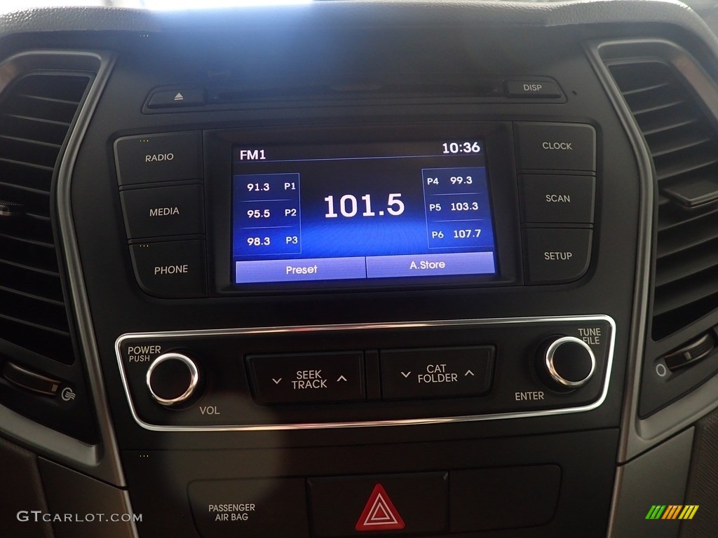 2017 Santa Fe Sport AWD - Mineral Gray / Gray photo #22