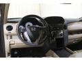 Beige 2014 Honda Pilot LX 4WD Dashboard
