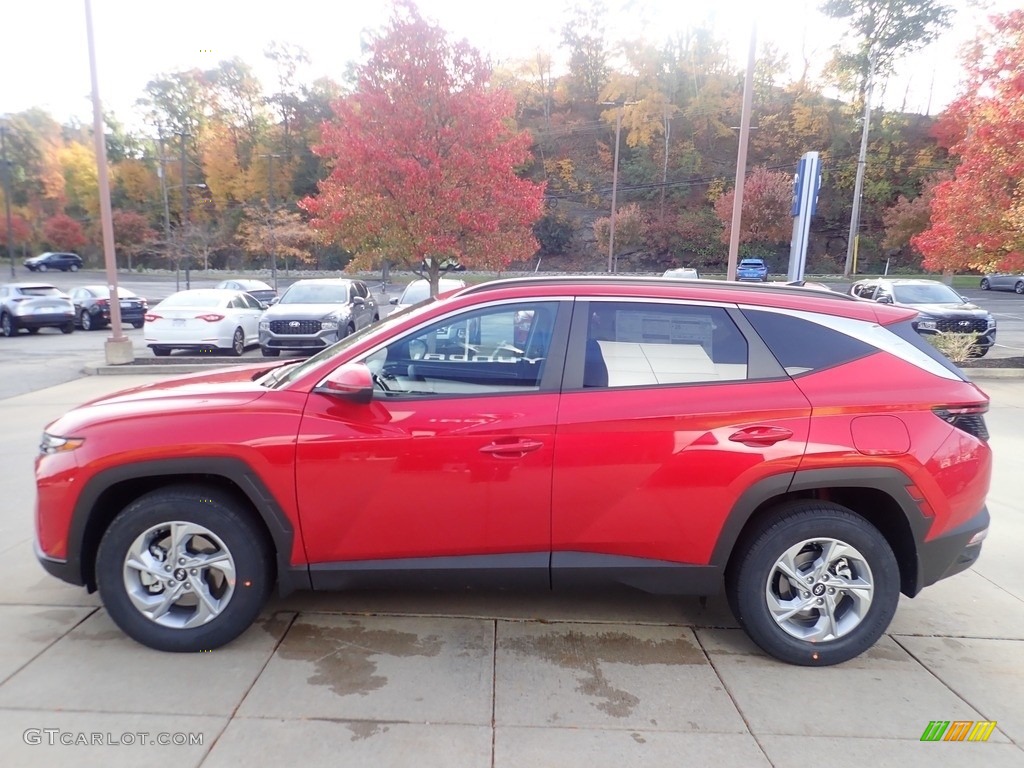 Calypso Red Pearl 2023 Hyundai Tucson SEL AWD Exterior Photo #145051441