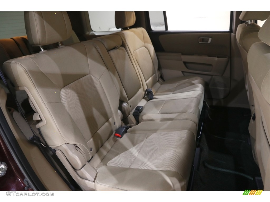 2014 Honda Pilot LX 4WD Rear Seat Photo #145051567