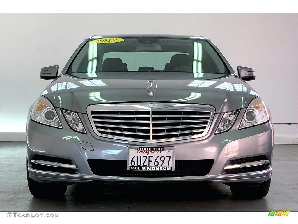 2012 E 350 Sedan - Palladium Silver Metallic / Black photo #2