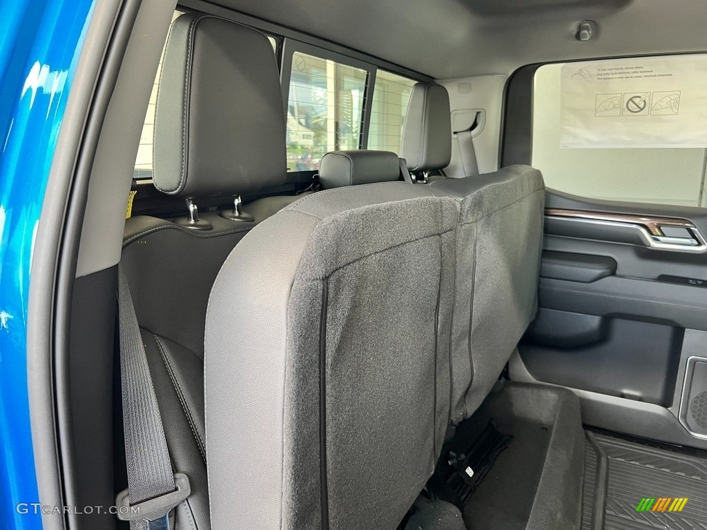 Jet Black Interior 2022 Chevrolet Silverado 1500 LT Trail Boss Crew Cab 4x4 Photo #145051768
