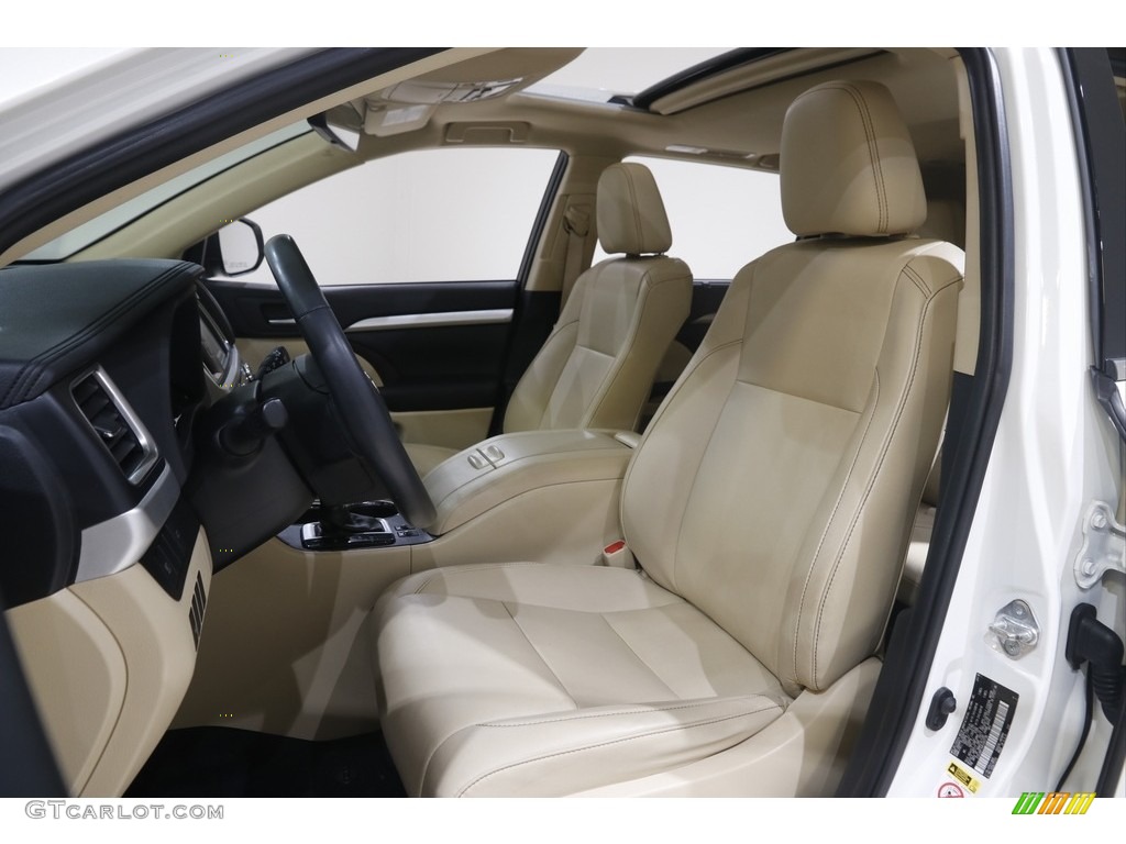 2019 Toyota Highlander Hybrid XLE AWD Interior Color Photos