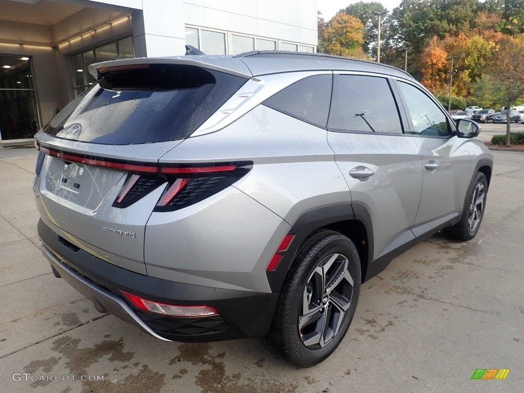 2022 Tucson Limited Hybrid AWD - Shimmering Silver / Gray photo #2