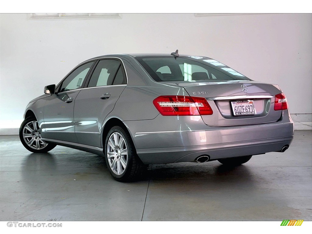 2012 E 350 Sedan - Palladium Silver Metallic / Black photo #10