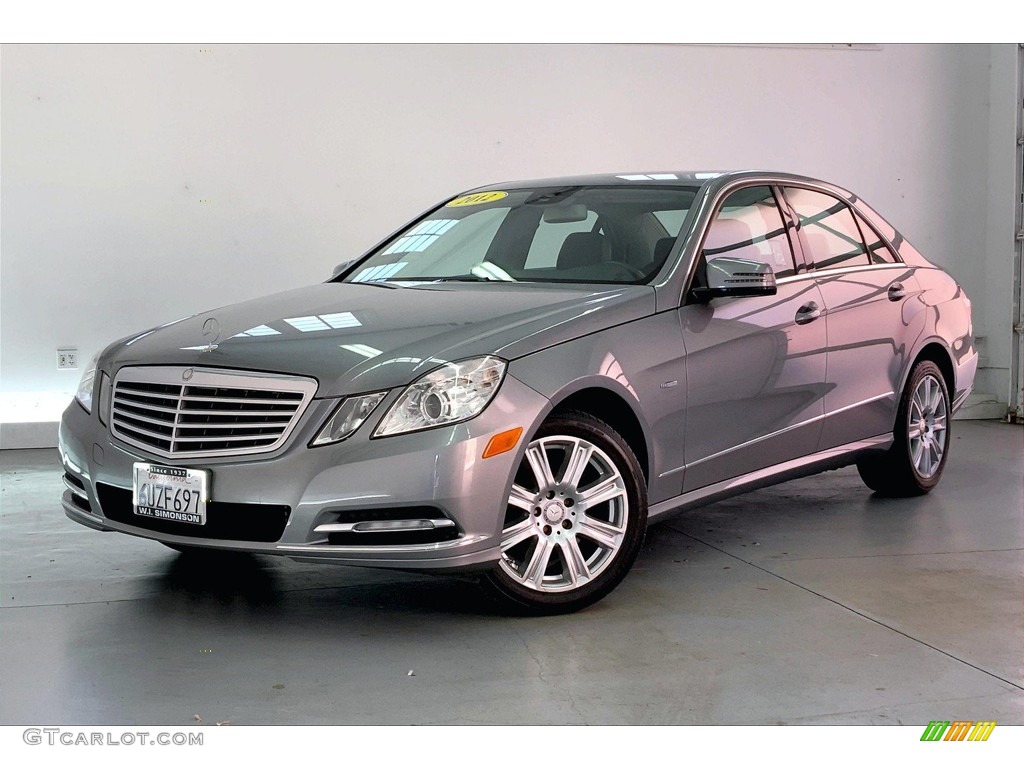 2012 E 350 Sedan - Palladium Silver Metallic / Black photo #12