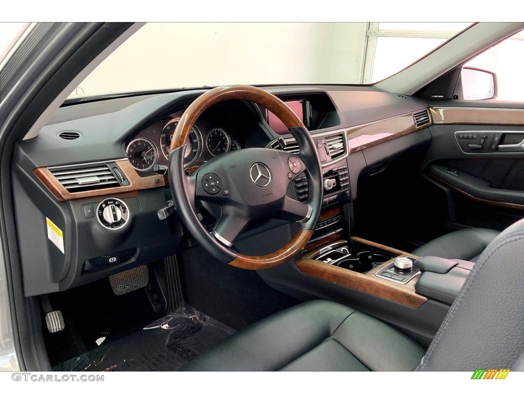 2012 E 350 Sedan - Palladium Silver Metallic / Black photo #14