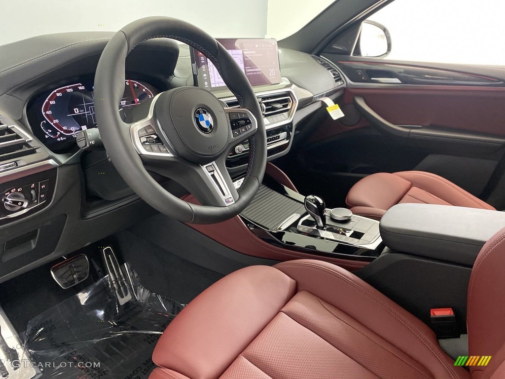 Tacora Red Interior 2023 BMW X4 M40i Photo #145052104