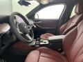 2023 BMW X4 Tacora Red Interior Front Seat Photo