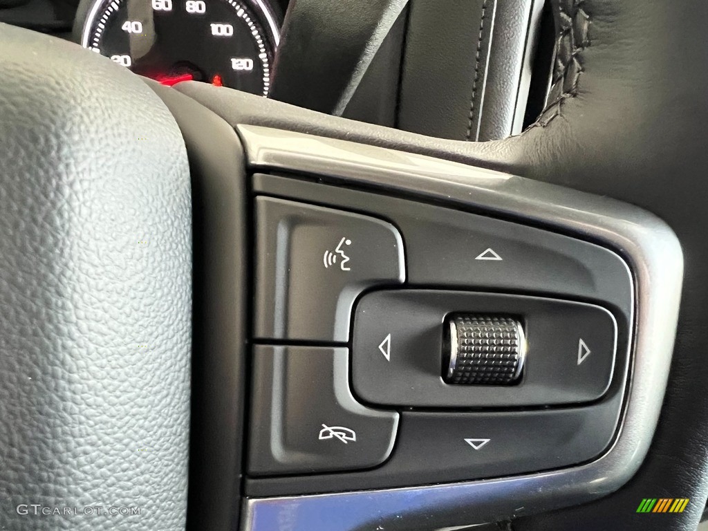 2022 Chevrolet Silverado 2500HD LT Crew Cab 4x4 Jet Black Steering Wheel Photo #145052440