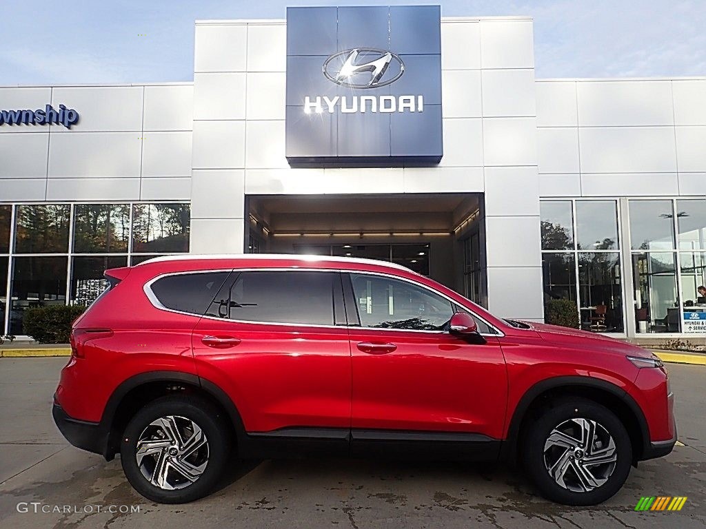 Calypso Red Hyundai Santa Fe