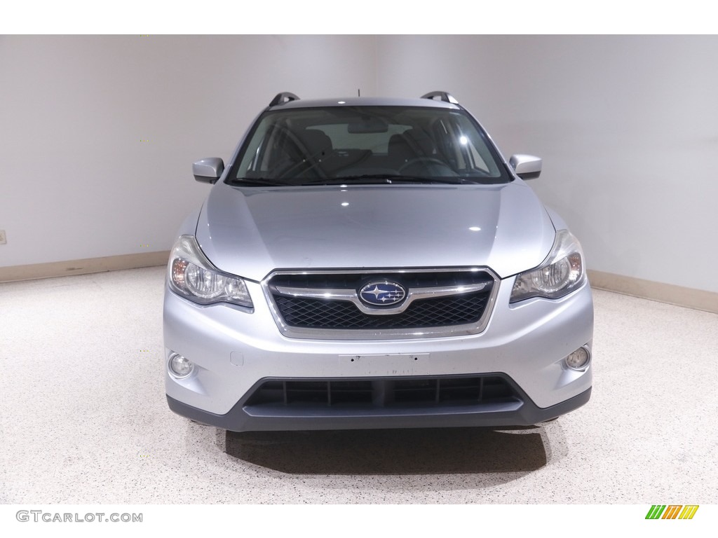 2015 XV Crosstrek 2.0i Premium - Ice Silver Metallic / Black photo #2
