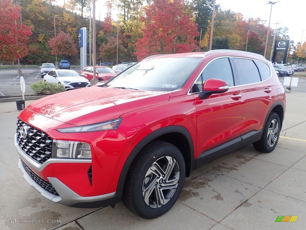 2023 Santa Fe SEL AWD - Calypso Red / Beige photo #7