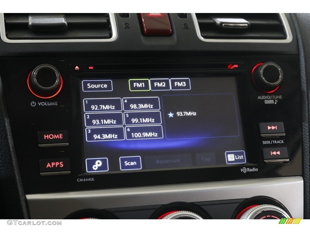 2015 XV Crosstrek 2.0i Premium - Ice Silver Metallic / Black photo #11