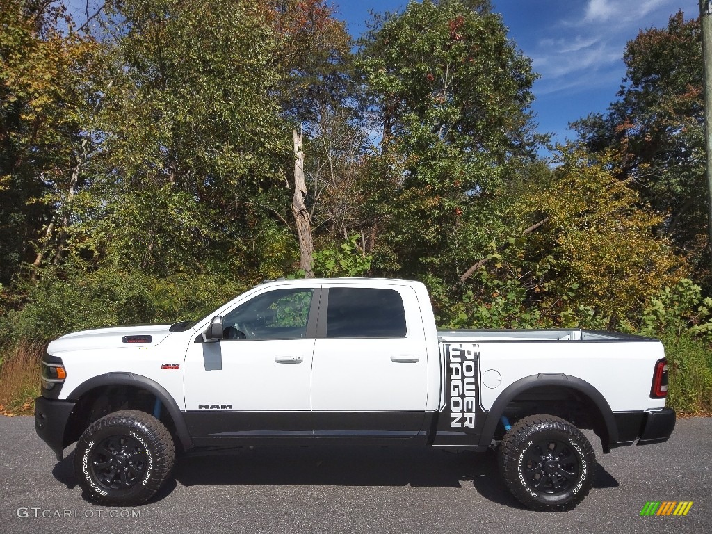 Bright White 2022 Ram 2500 Power Wagon Crew Cab 4x4 Exterior Photo #145053424