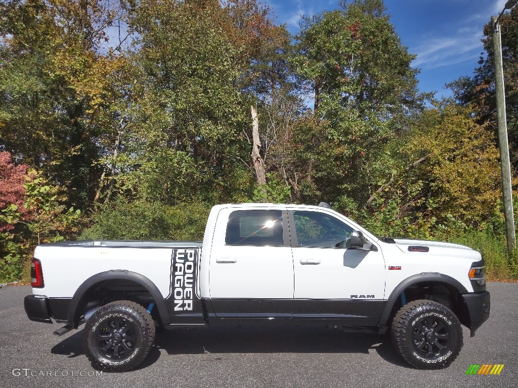 Bright White 2022 Ram 2500 Power Wagon Crew Cab 4x4 Exterior Photo #145053520