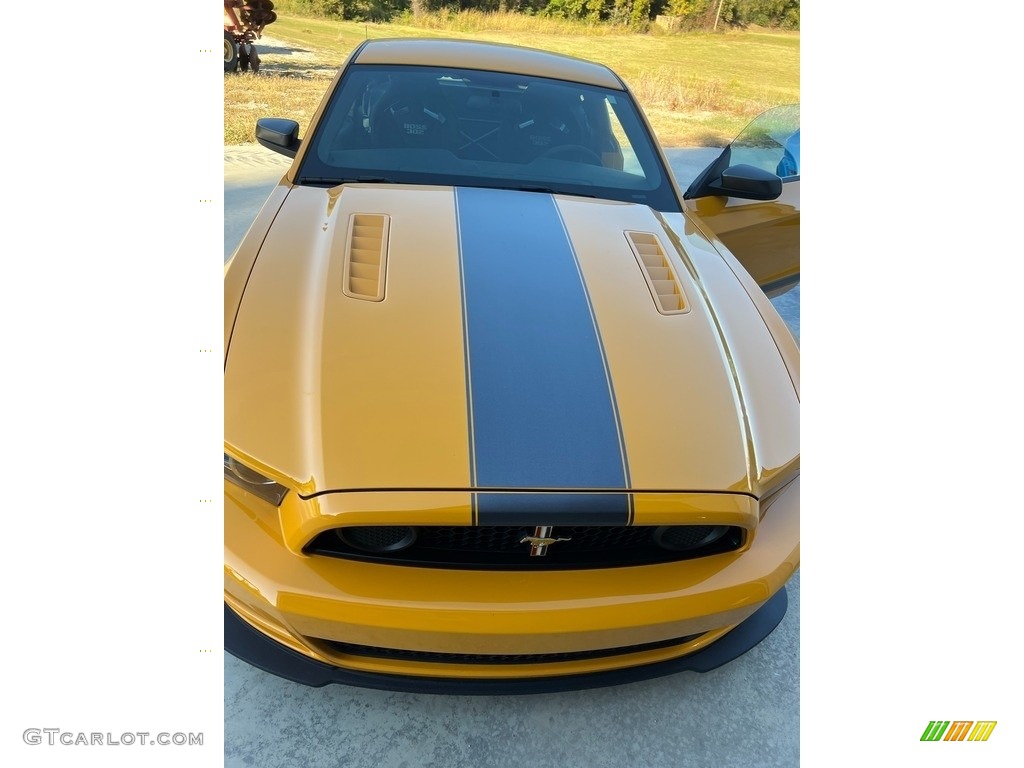 2013 Mustang Boss 302 - School Bus Yellow / Charcoal Black photo #1