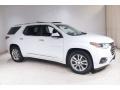 Summit White 2018 Chevrolet Traverse High Country AWD