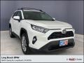 Super White 2021 Toyota RAV4 XLE Premium