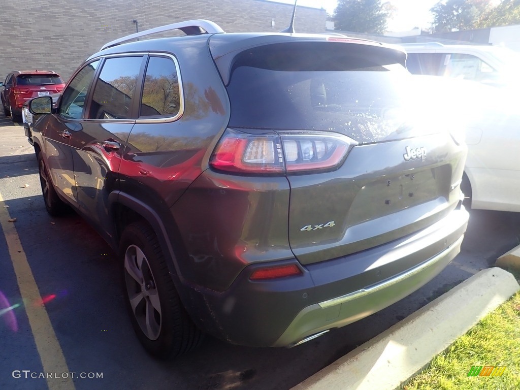 2019 Cherokee Limited 4x4 - Olive Green Pearl / Black/Ski Grey photo #2