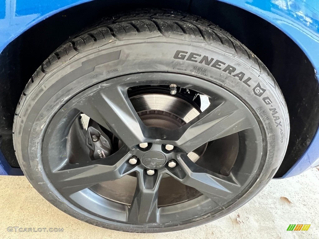 2018 Camaro SS Coupe - Hyper Blue Metallic / Jet Black photo #10