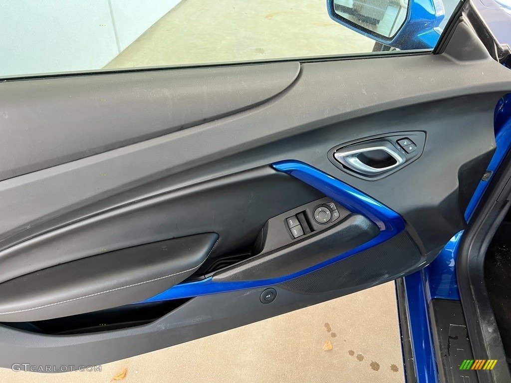 2018 Camaro SS Coupe - Hyper Blue Metallic / Jet Black photo #15