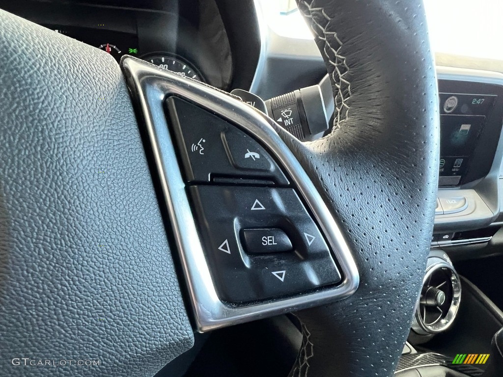 2018 Camaro SS Coupe - Hyper Blue Metallic / Jet Black photo #19