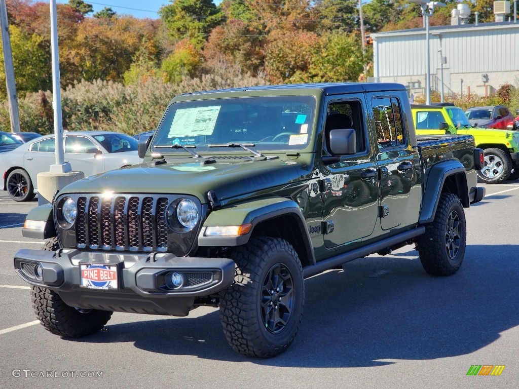 2023 Gladiator Willys 4x4 - Sarge Green / Black photo #1