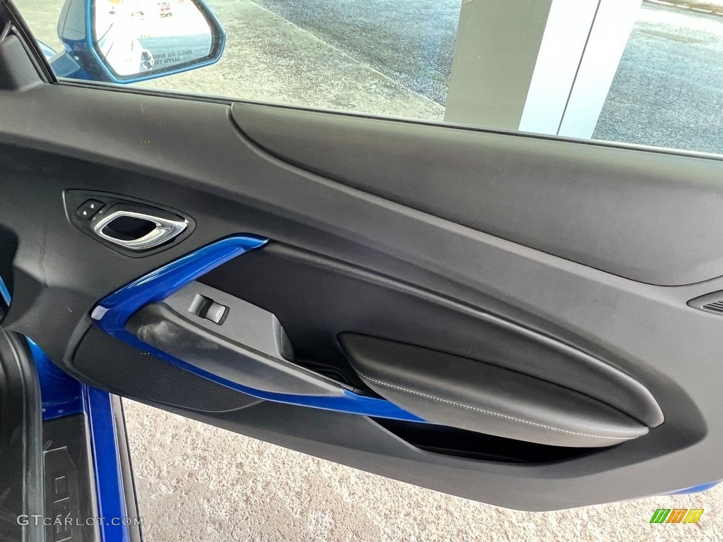 2018 Camaro SS Coupe - Hyper Blue Metallic / Jet Black photo #24