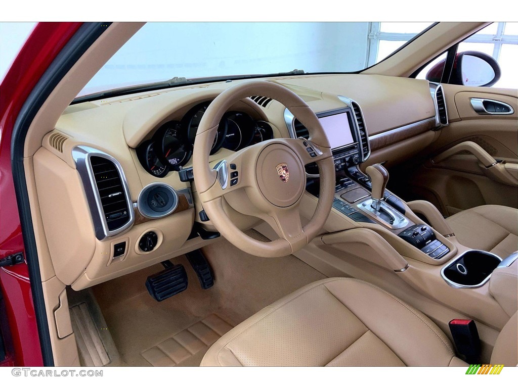 Luxor Beige Interior 2013 Porsche Cayenne Standard Cayenne Model Photo #145056000