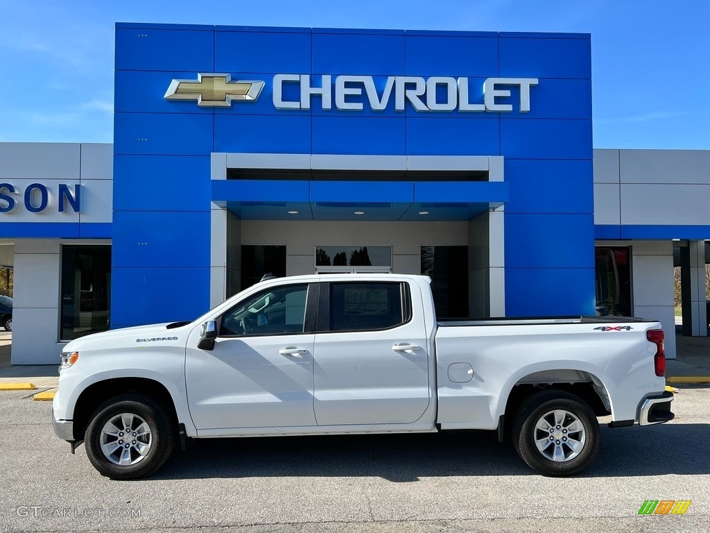 2022 Silverado 1500 LT Crew Cab 4x4 - Summit White / Jet Black photo #1