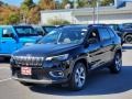 Diamond Black Crystal Pearl 2022 Jeep Cherokee Limited 4x4