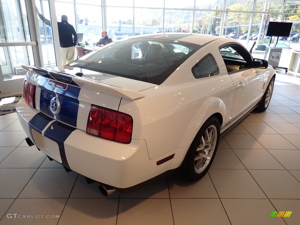 2007 Mustang Shelby GT500 Coupe - Performance White / Charcoal photo #5