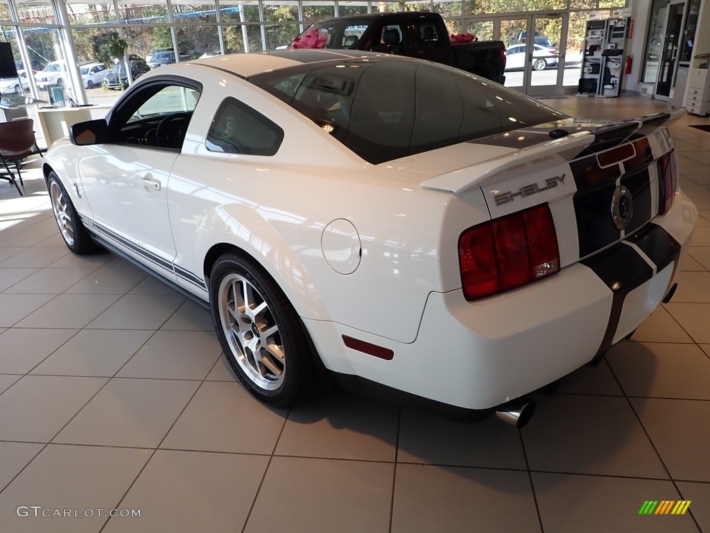 2007 Mustang Shelby GT500 Coupe - Performance White / Charcoal photo #7
