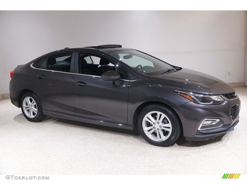 2016 Cruze LT Sedan - Tungsten Metallic / Jet Black photo #1