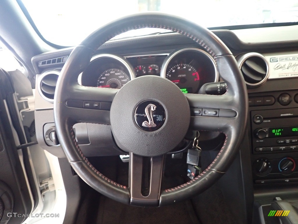 2007 Mustang Shelby GT500 Coupe - Performance White / Charcoal photo #17