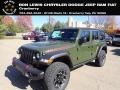 Sarge Green 2023 Jeep Wrangler Unlimited Rubicon 4x4