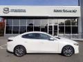 Snowflake White Pearl Mica 2022 Mazda Mazda3 Select Sedan