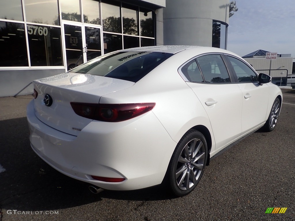 2022 Mazda3 Select Sedan - Snowflake White Pearl Mica / Black photo #2