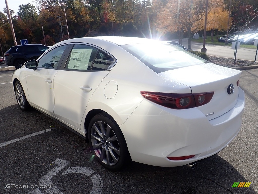 2022 Mazda3 Select Sedan - Snowflake White Pearl Mica / Black photo #4