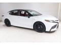 Wind Chill Pearl 2021 Toyota Camry XSE Hybrid
