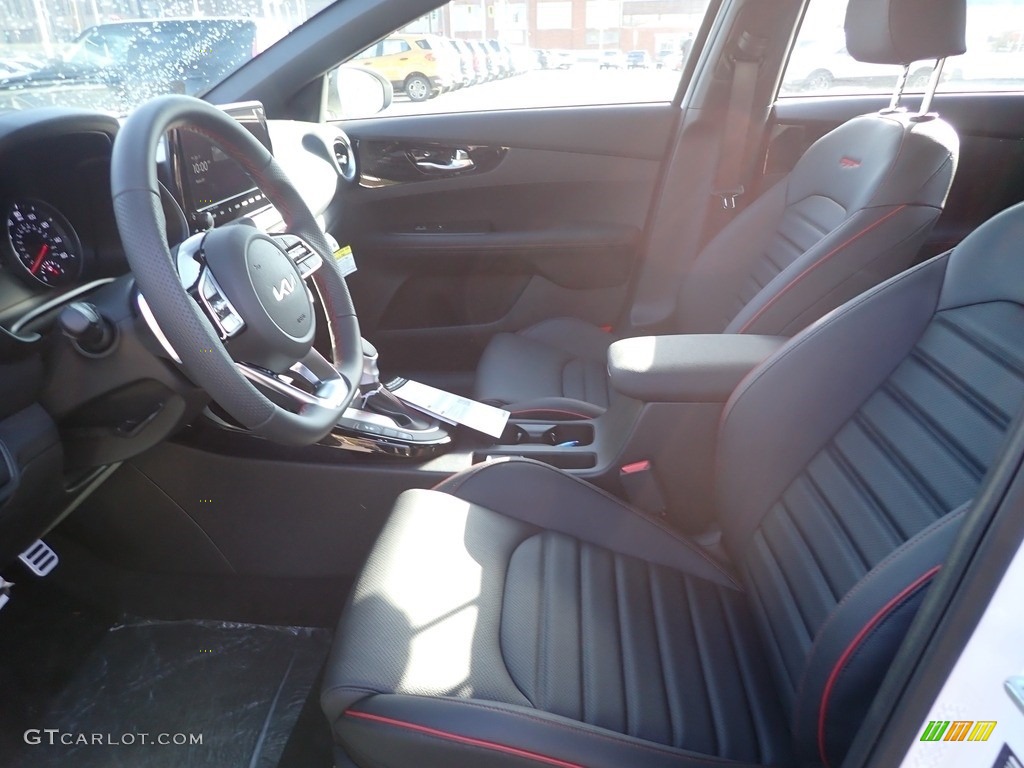 Black Interior 2023 Kia Forte GT Photo #145058809