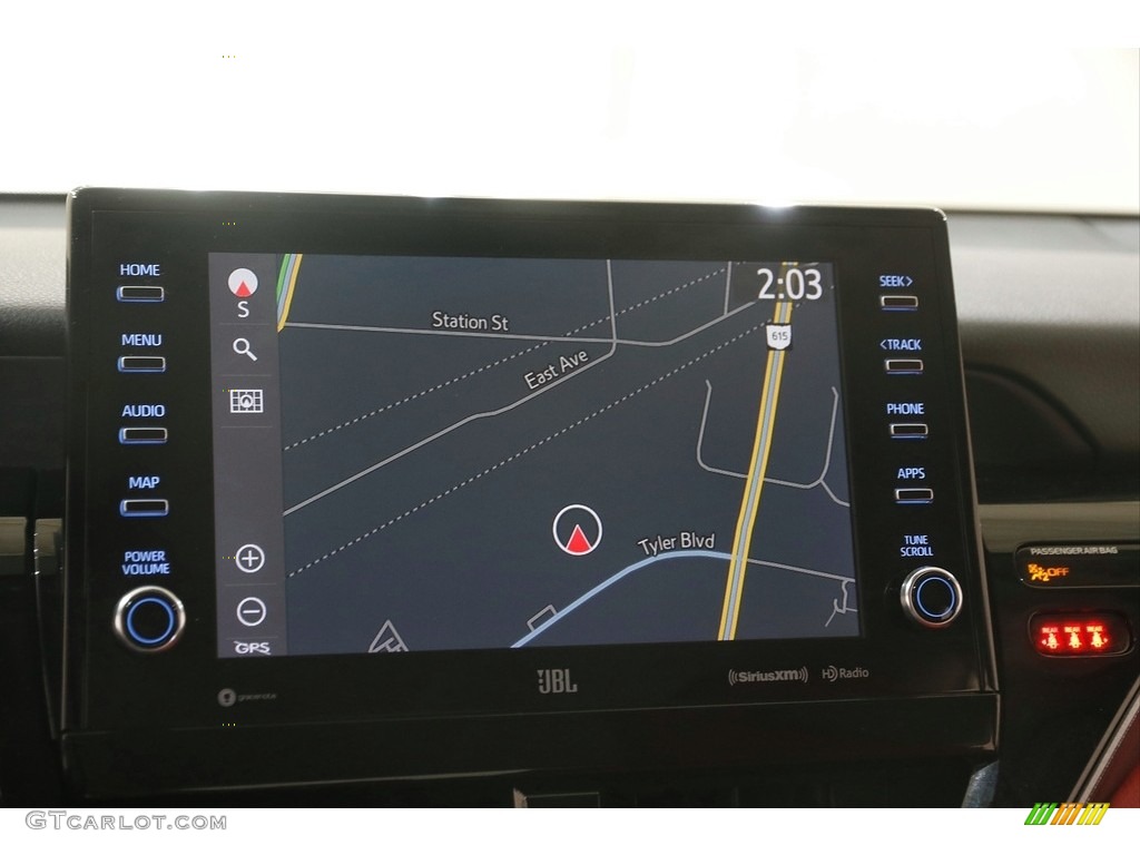 2021 Camry XSE Hybrid - Wind Chill Pearl / Cockpit Red photo #11