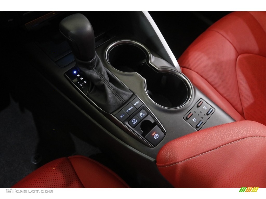 2021 Camry XSE Hybrid - Wind Chill Pearl / Cockpit Red photo #15